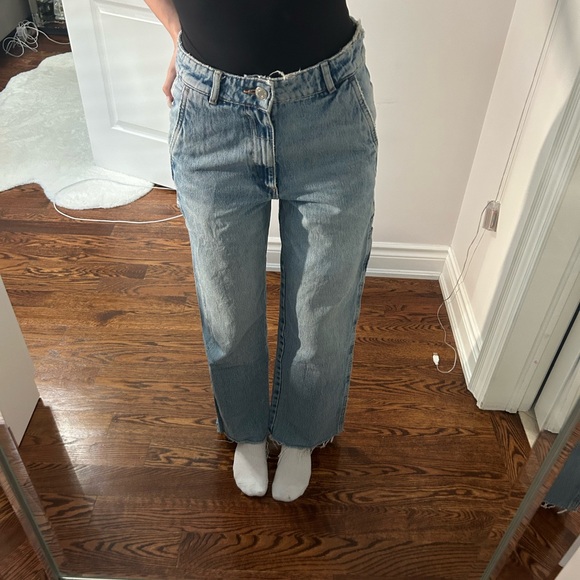 Zara carpenter jeans size 32/00 perfect condition - Picture 3 of 6